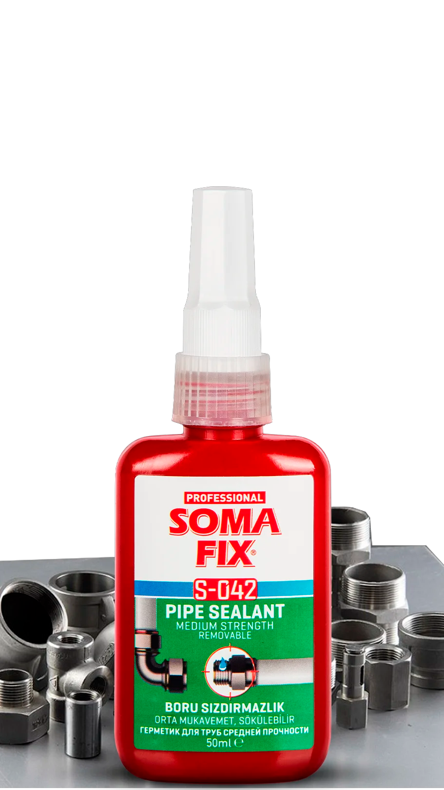 SOMAFIX PIPE SEALANT – MEDIUM STRENGHT REMOVABLE S-042